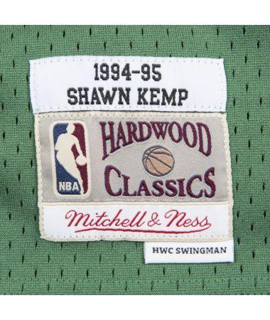 Shawn Kemp Seattle Supersonics Hardwood Classics Throwback Swingman Jersey