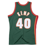 Shawn Kemp Seattle Supersonics Hardwood Classics Throwback Swingman Jersey