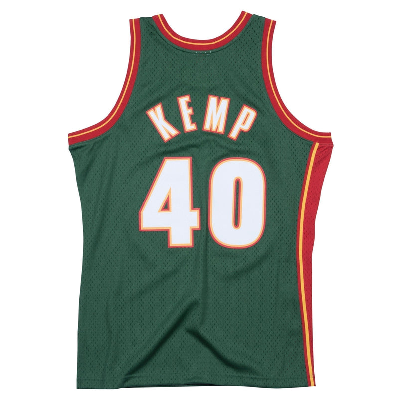 Shawn Kemp Seattle Supersonics Hardwood Classics Throwback Swingman Jersey