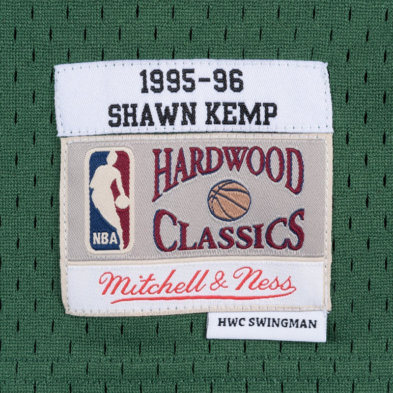 Shawn Kemp Seattle Supersonics Hardwood Classics Throwback Swingman Jersey