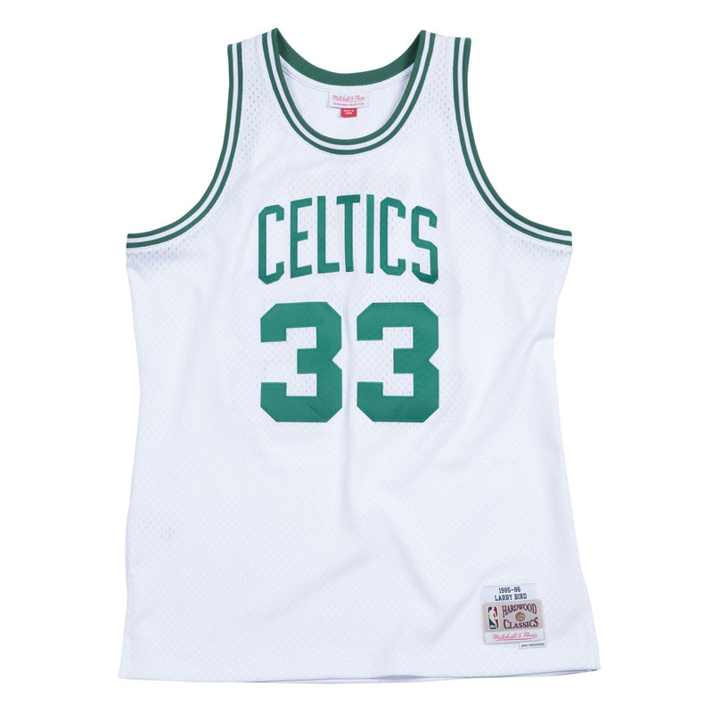 Larry Bird Boston Celtics Hardwood Classic Throwback Swingman Jersey