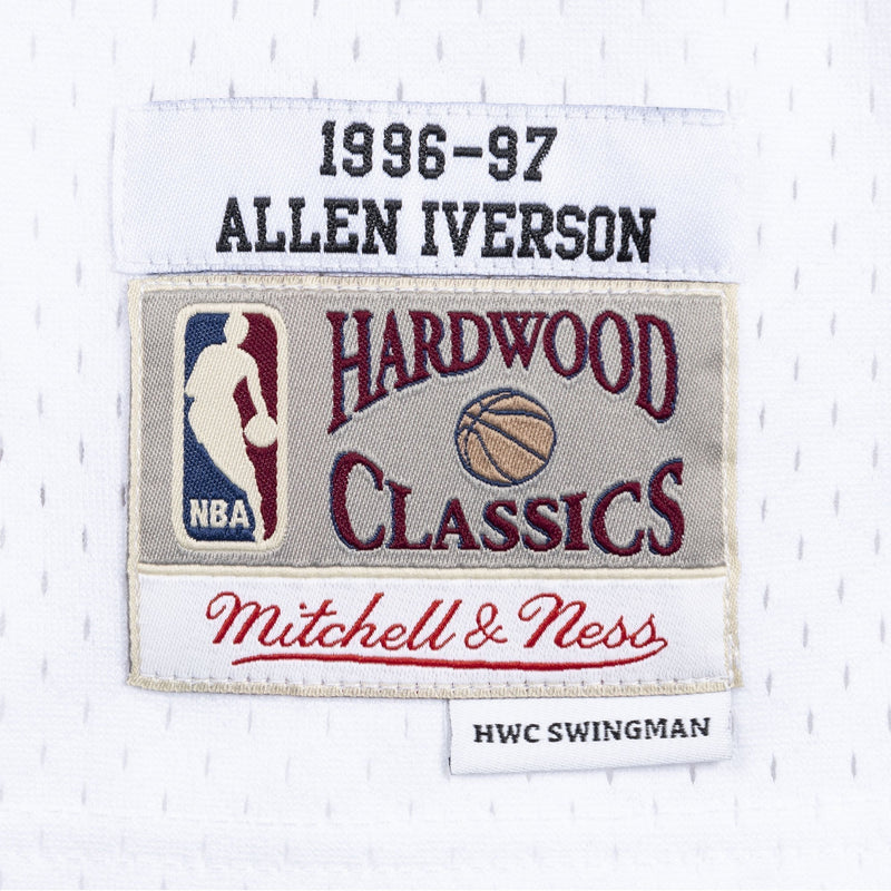 Allen Iverson Hardwood Classics Throwback Swingman Jersey