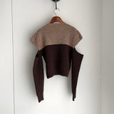 Autumn Temperament Round Neck Sweater