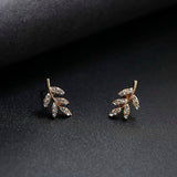 Leaf Stud Earrings