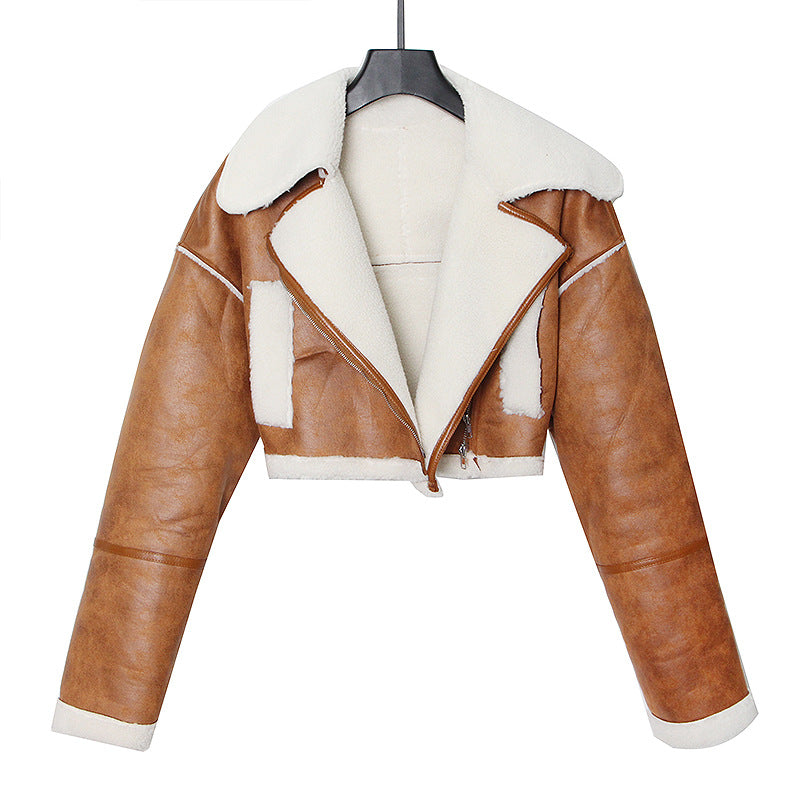 Short Leather Jacket