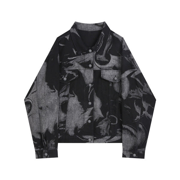 Loose Long Sleeve Versatile Casual Denim Jacket