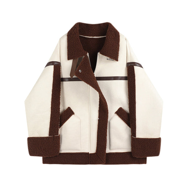 Retro Loose And Thick Fur Coat