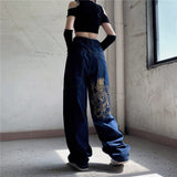Wide Leg Mopping Trousers