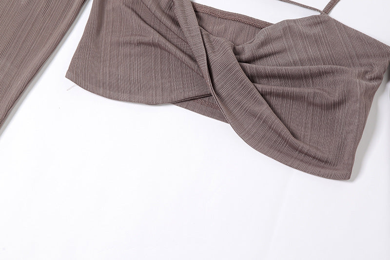 Sexy Halter Short Cropped shirt