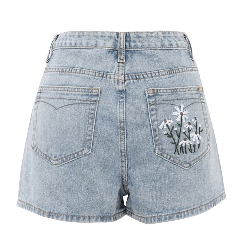 High Waist Fashion Denim Shorts