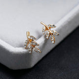 Leaf Stud Earrings