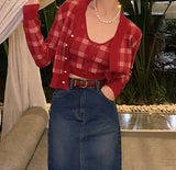 Retro Spring Two piece Sweater