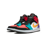 Air Jordan 1 Mid Bred Multi-Color
