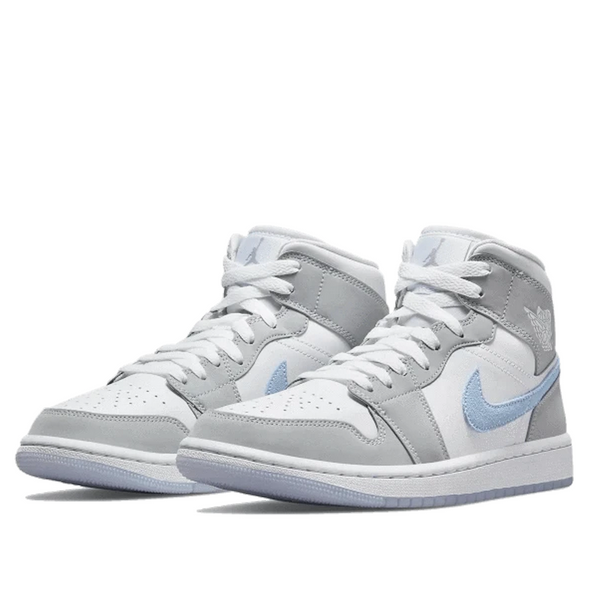 Air Jordan 1 Mid Grey Blue