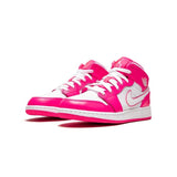 Air Jordan 1 Mid Hyper Pink White