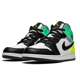 Air Jordan 1 Mid Pastel Black Toe