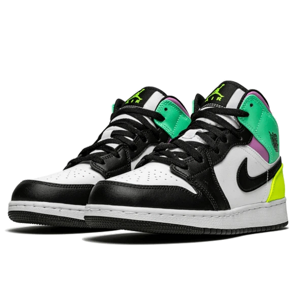 Air Jordan 1 Mid Pastel Black Toe