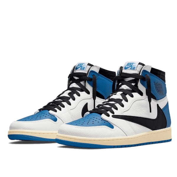 Air Jordan 1 Retro High OG SP Travis Scott Fragment Military Blue