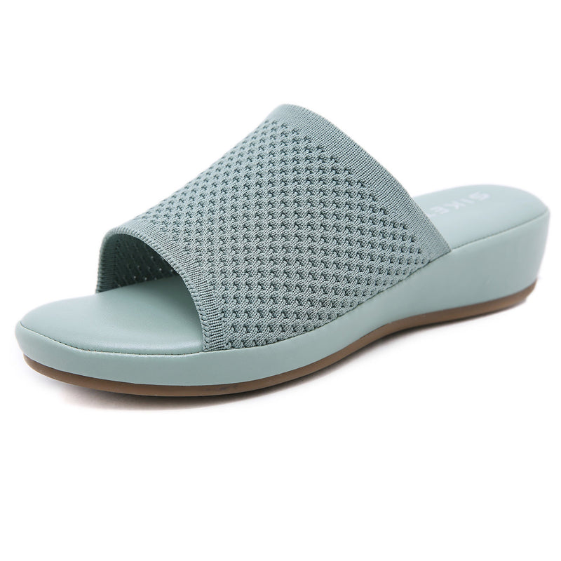 Fashion Flying Weave Wedge Sandals