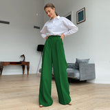 Wide Legs Casual Trousers