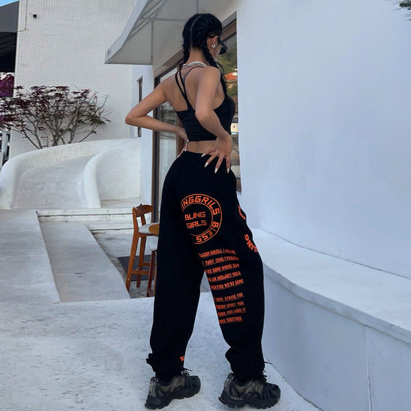 Hight Waist Wide Leg Sweatpant