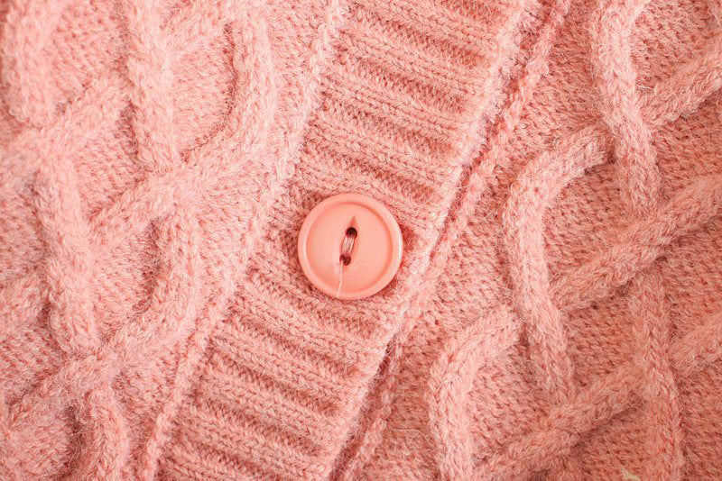 Yarn Ball Twist Knit Sweater Sling