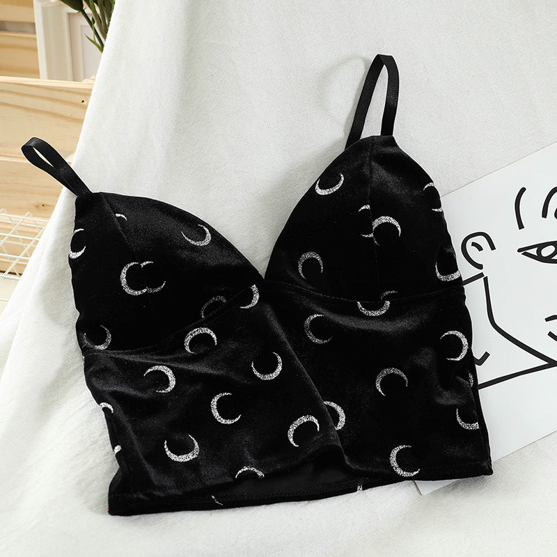 Velvet Short Sling Tank