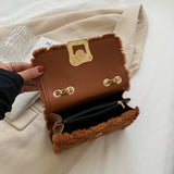 Small Fur Square Bag