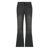 Slim Women's Solid Color Trousers