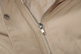Stand Collar Zipper American Baseball Jacket