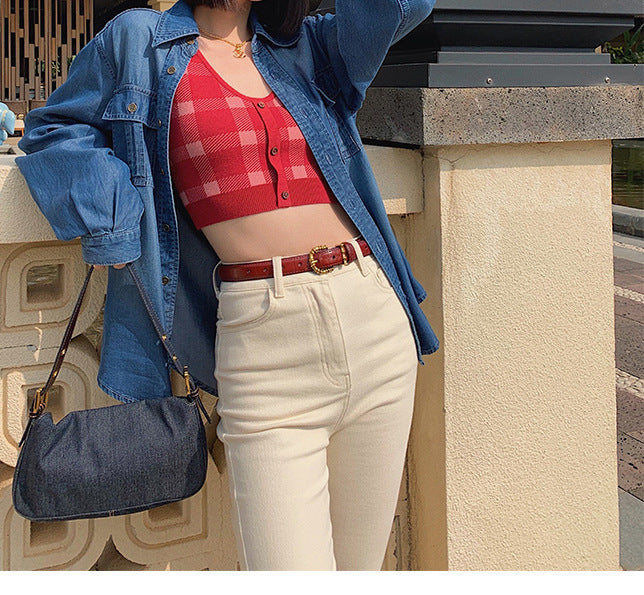 Retro Spring Two piece Sweater