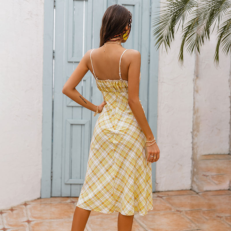 Slim Sweet Temperament Dress