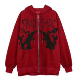 Temperament Commuter Zipper Hoodie