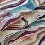 Slim Temperament High Waist Corrugated Flared Pants