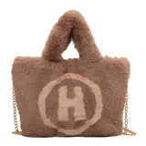 Plush Color Crossbody Bag