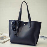 Pink Time Tassel Buckle Single Shoulder Bag