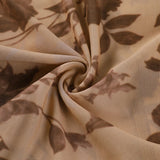 Printed Sexy See-through Long-sleeved Top Shirt