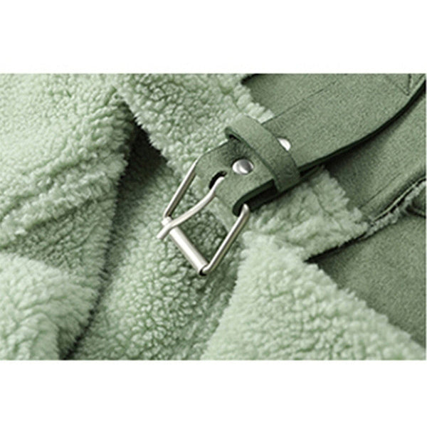 Loose Thermal Locomotive Long Sleeve Jacket