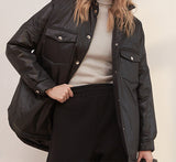 Belted Shirt Jacket
