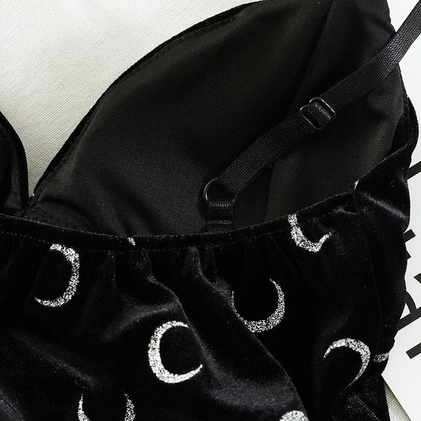 Velvet Short Sling Tank