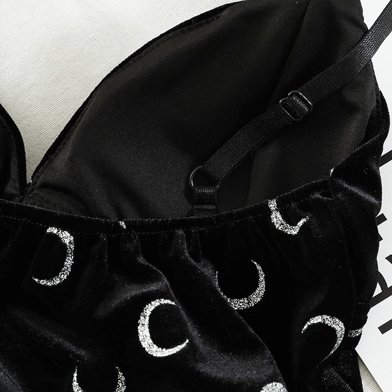 Velvet Short Sling Tank