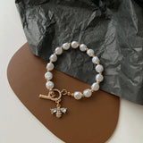 Pearl Pendant Bracelet