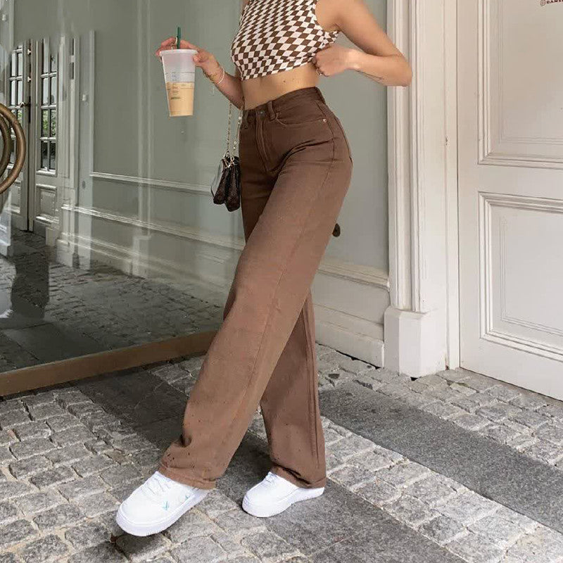 Retro Brown Pants