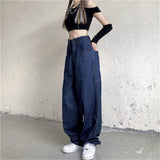 Wide Leg Mopping Trousers