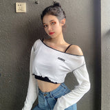 High Waist Slim Thin Scheming Top