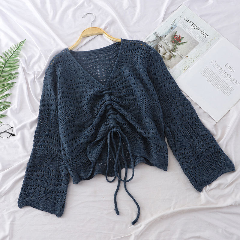 Loose Knit Short Sweater