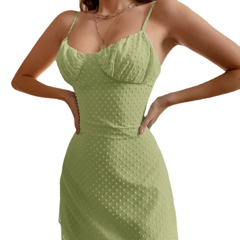 Sexy Open Back Casual Holiday Dress