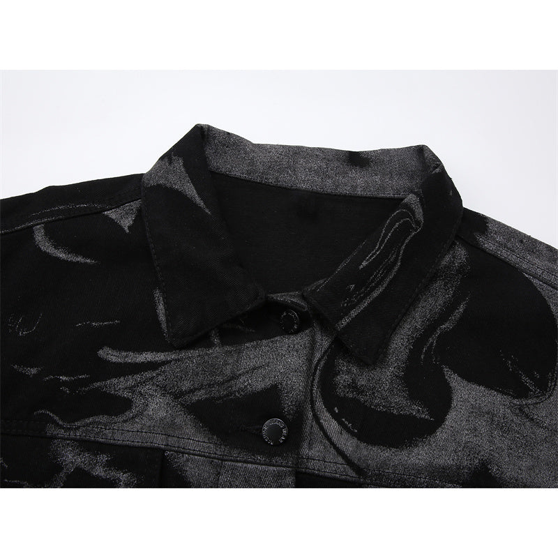 Loose Long Sleeve Versatile Casual Denim Jacket