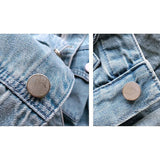 Contrast Color Stitching Denim Jacket