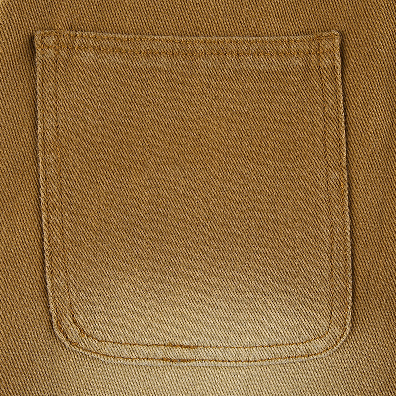 Brown High Waist Slimming Loose Straight-leg Pants